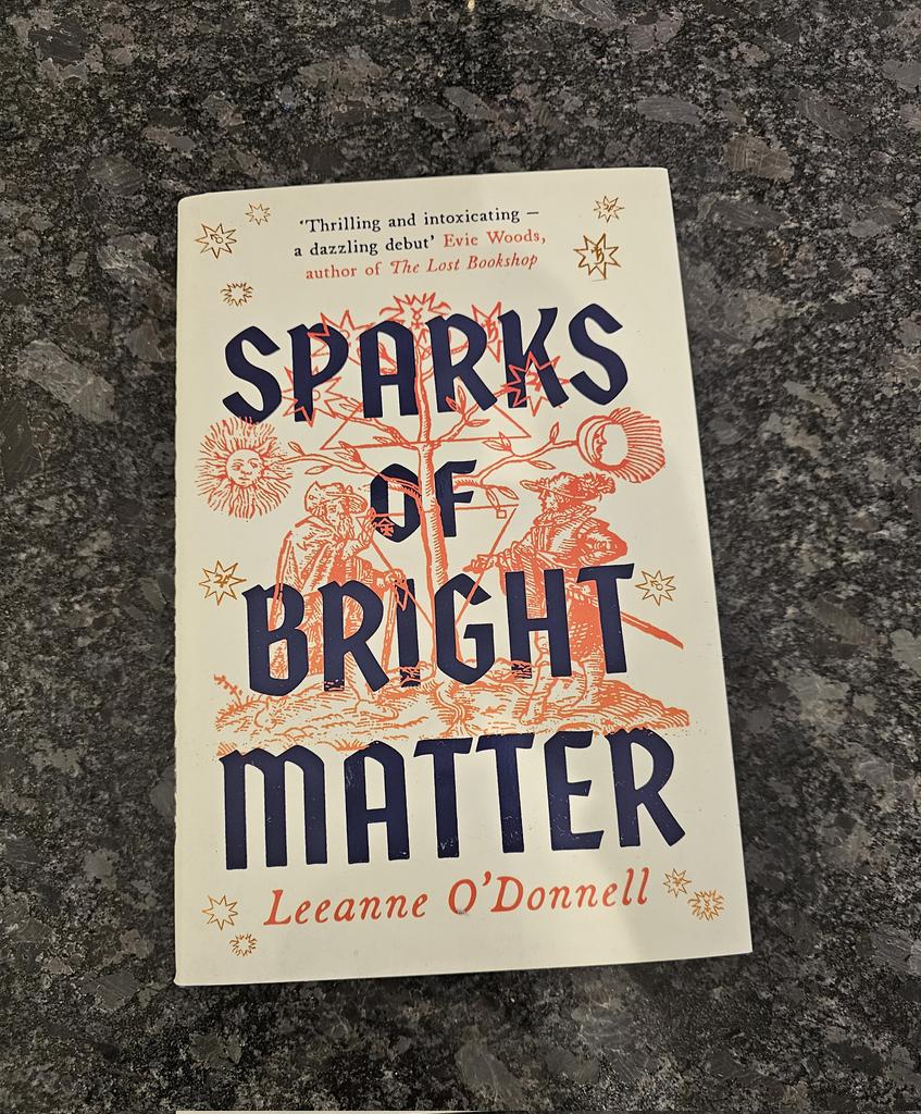 Thank you @eriu_books @bonnierbooks_uk for my copy of #SparksofBrightMatter by Leanne O'Donnell Published 11th April #books #bookbloggers #bookX