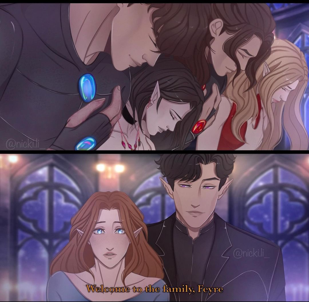 feysandmonth's tweet photo. “As one, they stood.
As one, they looked at me.
And as one, they bowed.
It was Amren who said, “We will serve and protect.”
They each placed a hand over their heart.”

✧ by https://t.co/dZsyJezxzX_ https://t.co/hpHxdq0TR5