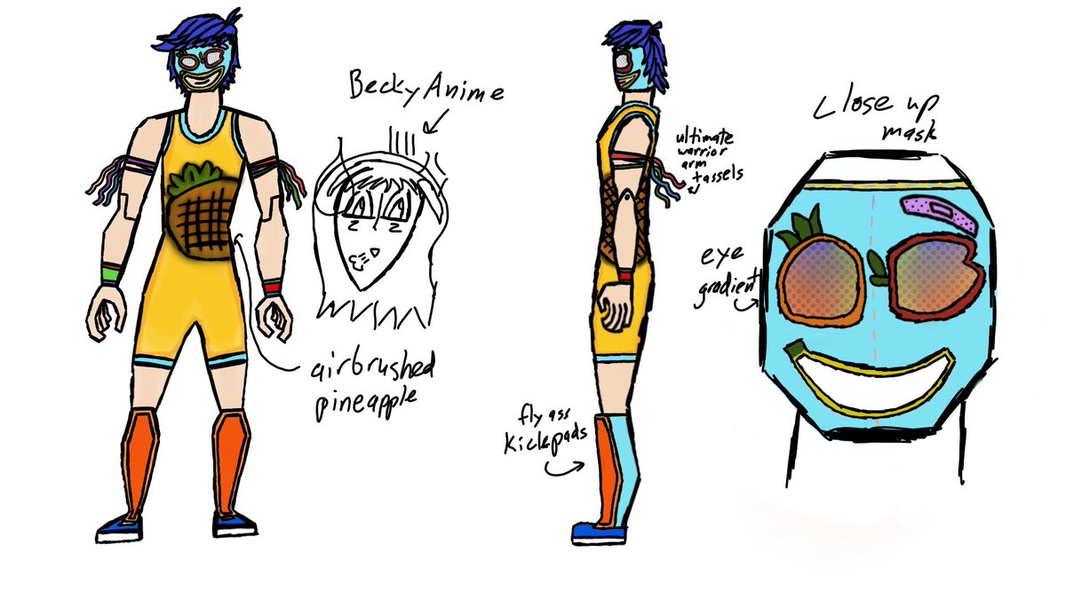 TheTsarKhan's tweet photo. i hope im not too late for the #MallFitz submission
i drew @MallDummyVT as a masked wrestler
before i continue to stress about whether i added too much or not enough, im cuttin' myself off here ๐ https://t.co/E4LNHGgBzz