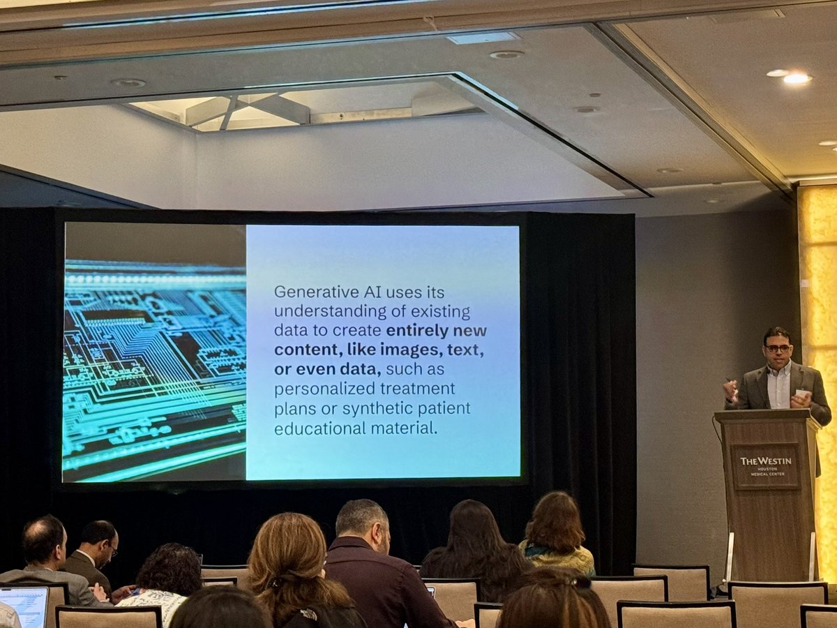 Reena Chokshi, MD (@reenachokshimd) on Twitter photo We still have a captive audience for the last talk at #BCMGICourse. That’s because <a href="/NMansourMD/">Nabil Mansour, MD</a> is guiding us through an important timely topic -- The Ethics of Generative AI! We still have a captive audience for the last talk at #BCMGICourse. That’s because <a href="/NMansourMD/">Nabil Mansour, MD</a> is guiding us through an important timely topic -- The Ethics of Generative AI!