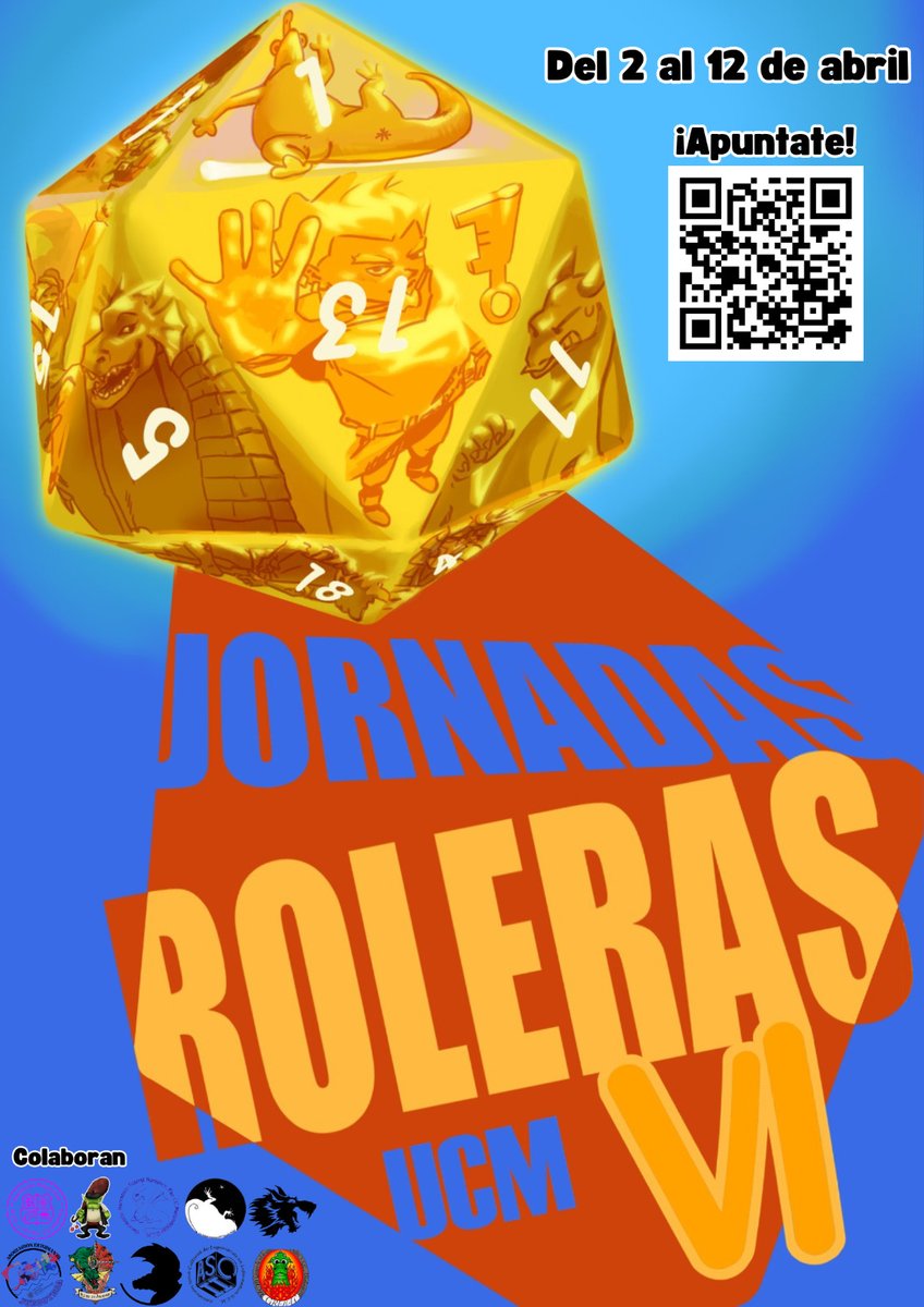 ¡ Ultimas oportunidades para las partidas del día 2 ! no te quedes sin plazas 🤝

🔗: linktr.ee/jorndasderoluc… 

#UCM #MadridRol #Rol 
#MadridGratis #Complutense