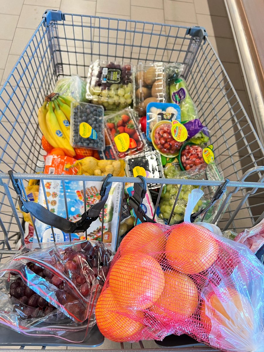 I almost go to the supermarket to do some weekly shopping😍🥰