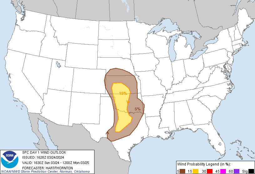 LimWeather's tweet photo. D1
#EnhancedRisk in N #Oklahoma and S #Kansas states of S #tornadoalley esp #Woodward, #Weatherford, #ClintonOK, #Alva, #PrattKS cities due to a 30% #Hail risk, a 5% #Tornado risk and a 15% #Wind risk
#Wxtwitter #SPC #SevereWX #OKwx #KSwx https://t.co/ktEQryeewd