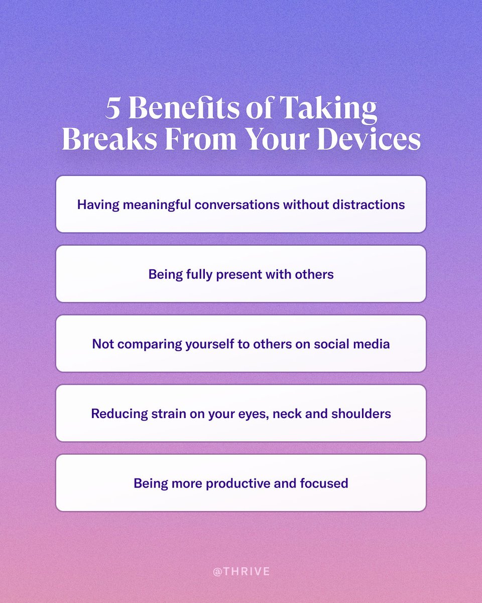 Taking time away from our phones and devices can provide us with an opportunity to reset and reconnect with ourselves and the people in our lives.