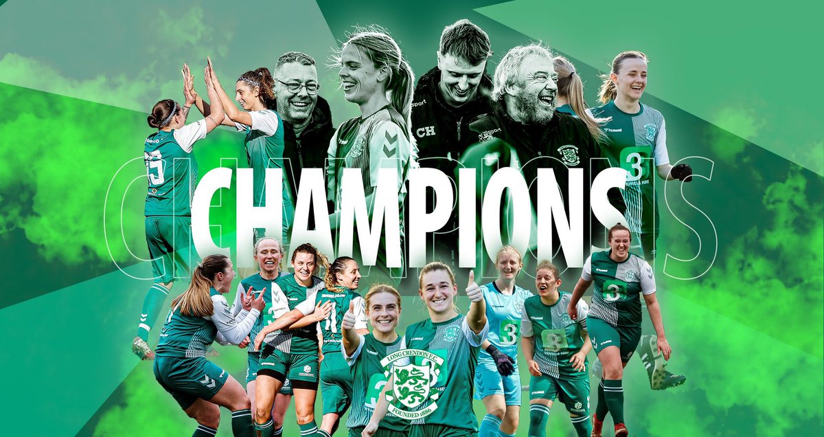 🏆 CHAMPIONS!!! 🏆 We have officially won the Southern Region Division 1 North League with 15 wins, 1 draw and 4 losses.. What a season we have had, time for a well deserved rest now 💚 #crendybabyyy