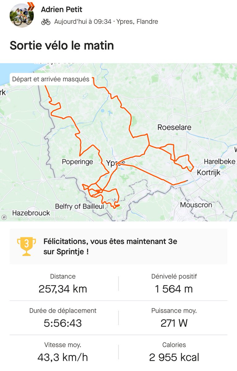 Les delais sur @GentWevelgem aujourd’hui 26’ , les commissaires decident de nous mettre hors course à 15kms de l’arrivée alors que nous sommes 8’ derrière la tête de course. Zero respect pour les coureurs, nous avons terminé sur route ouverte ! 🎩 @UCI_cycling @ProCyclingStats