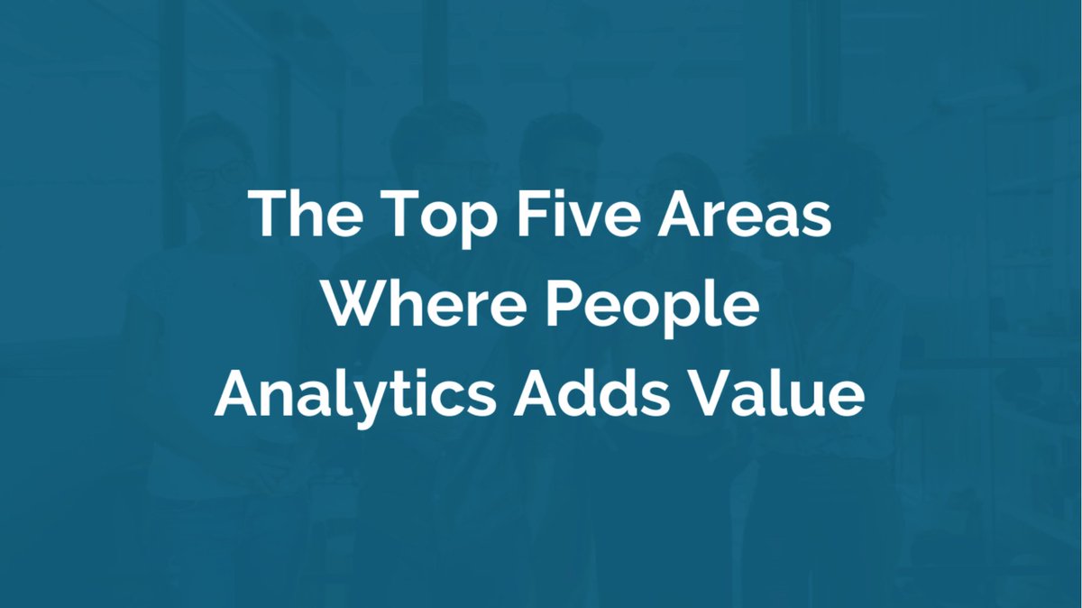 The Top Five Areas Where People Analytics Adds Value  ow.ly/Abn650QUWCj via @myHRfuture

#PeopleAnalytics #EmployeeListening #Diversity #WorkforcePlanning