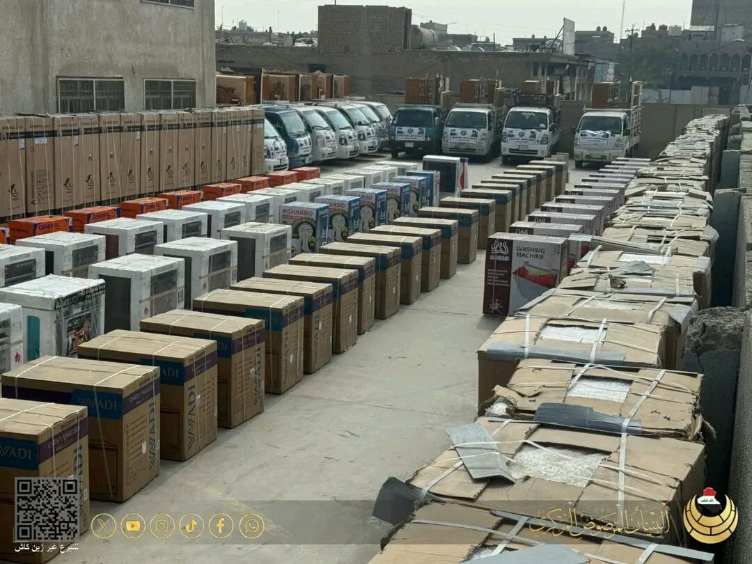 شهر رمضان المبارك شهر العطاء والخير وفي هذا الشهر قام 
 البنيان المرصوص بتجهيز  مئات من العوائل المشتركة   في هذا المشروع في بغداد  الرصافة من  الأجهزة الكهربائية والمواد المنزلية وغرف النوم للشباب المتزوجين حديثاً .