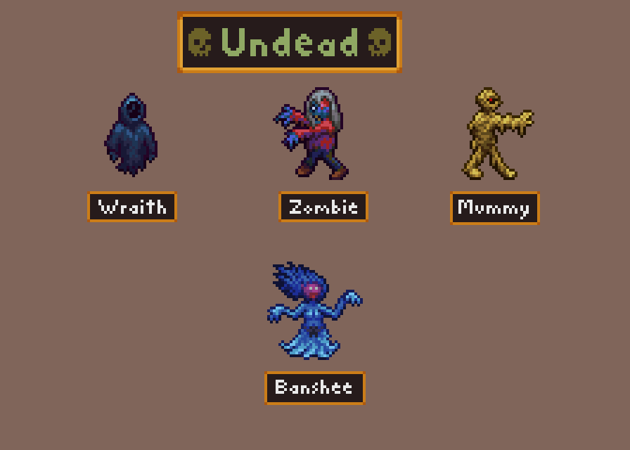 I added the banshee
#pixelart