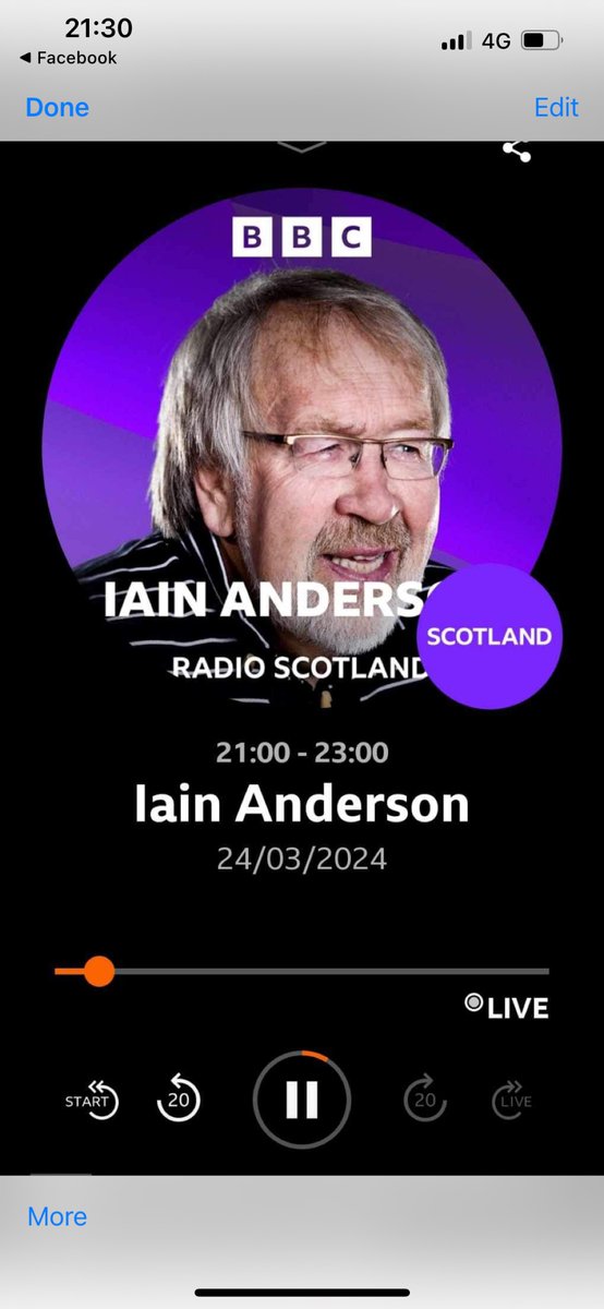 Thanks so much @BBCScotland ! Great to have @IAndersonShow following 5 Years into Marriage (w The DVP & @songsbyhannah) into @JohnPrineMusic “in spite of ourselves.” @AtTheHelmPR @allaboutpromo #bbc
