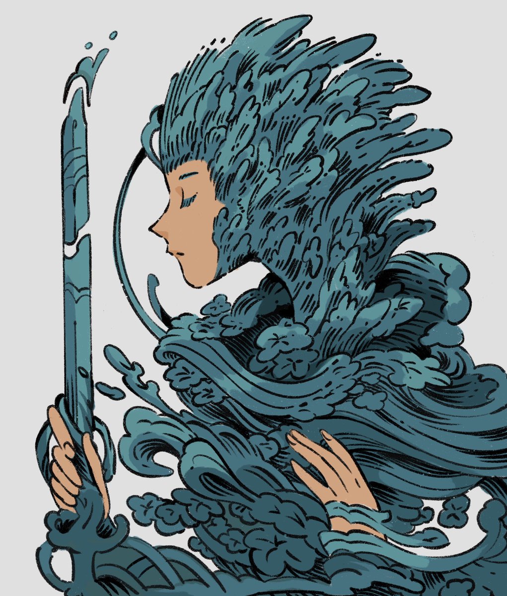 birdfrogdraws's tweet photo. Water Knight https://t.co/MXBWi9e9kW