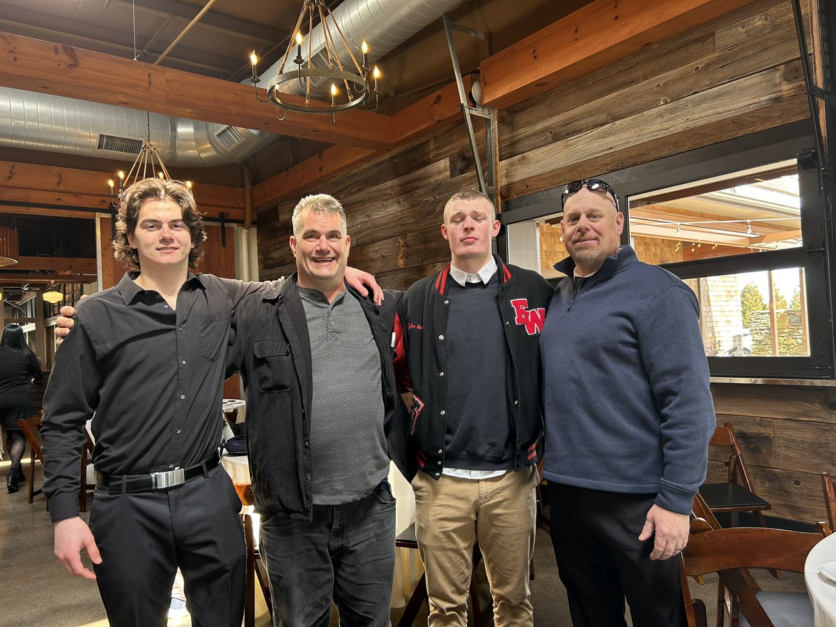 Tyler Stanton’s last HS football banquet what a great time. Ends his HS career as a 3x1st team All Leaguer, 1x2nd team, RI coaches association 2nd team All Stater, ProJo 2nd team All Stater, 2x team MVP and 2x captain. Now he’s on to playing <a href="/BSU_Football_/">BSU Football</a> this coming fall.