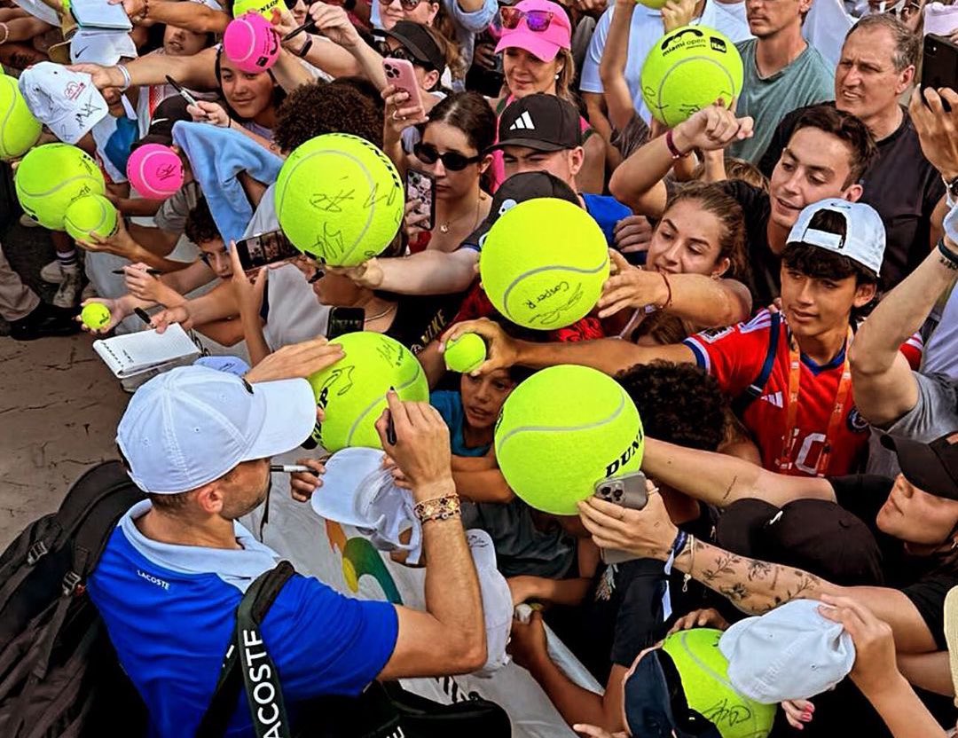 Thank you for all the love today 🙏🏼 @MiamiOpen