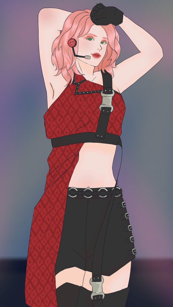 Dia 4:Idol🎤🌸
#sakuraharuno #NARUTO #fanart #SakuraWeek2024