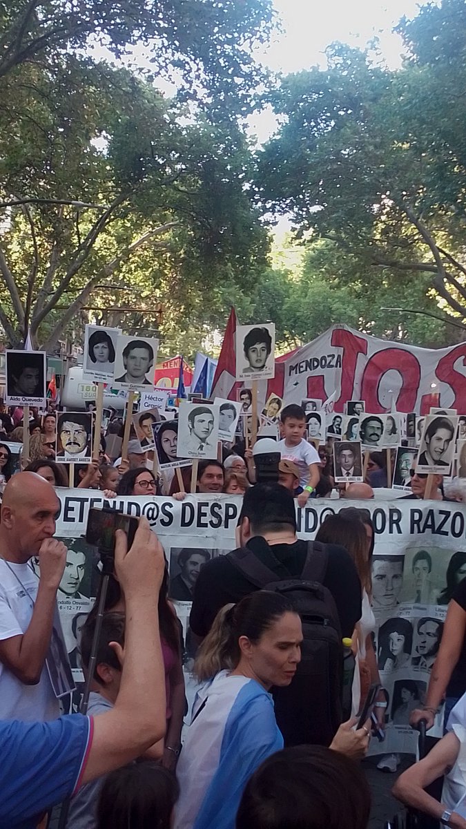 #Fueron30000 
#MemoriaVerdadJusticia 
Mendoza, Argentina.