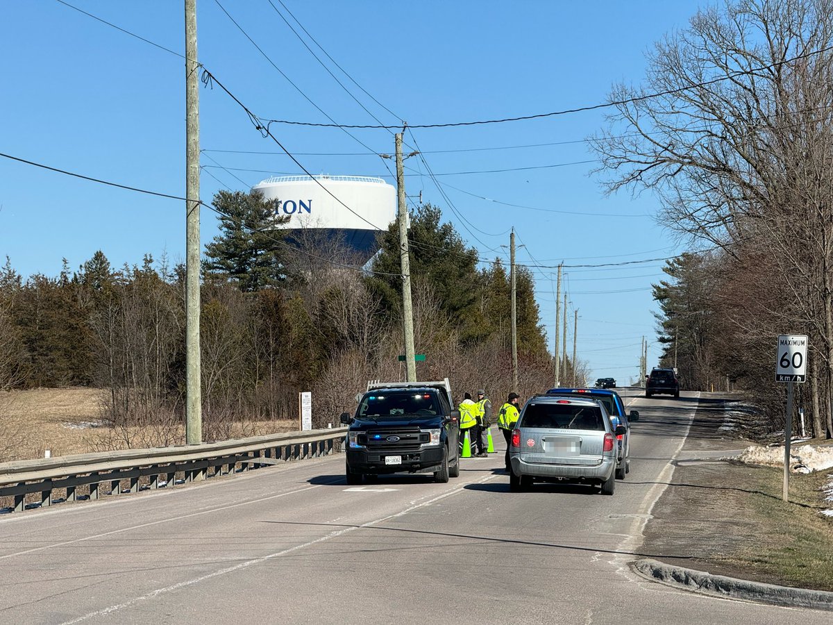 RIDE program happening today in the afternoon. People still drive impaired in the middle of the day. Two people denied drinking but random breath testing proved they had been. #DriveSober #ArriveAlive #PlanAhead