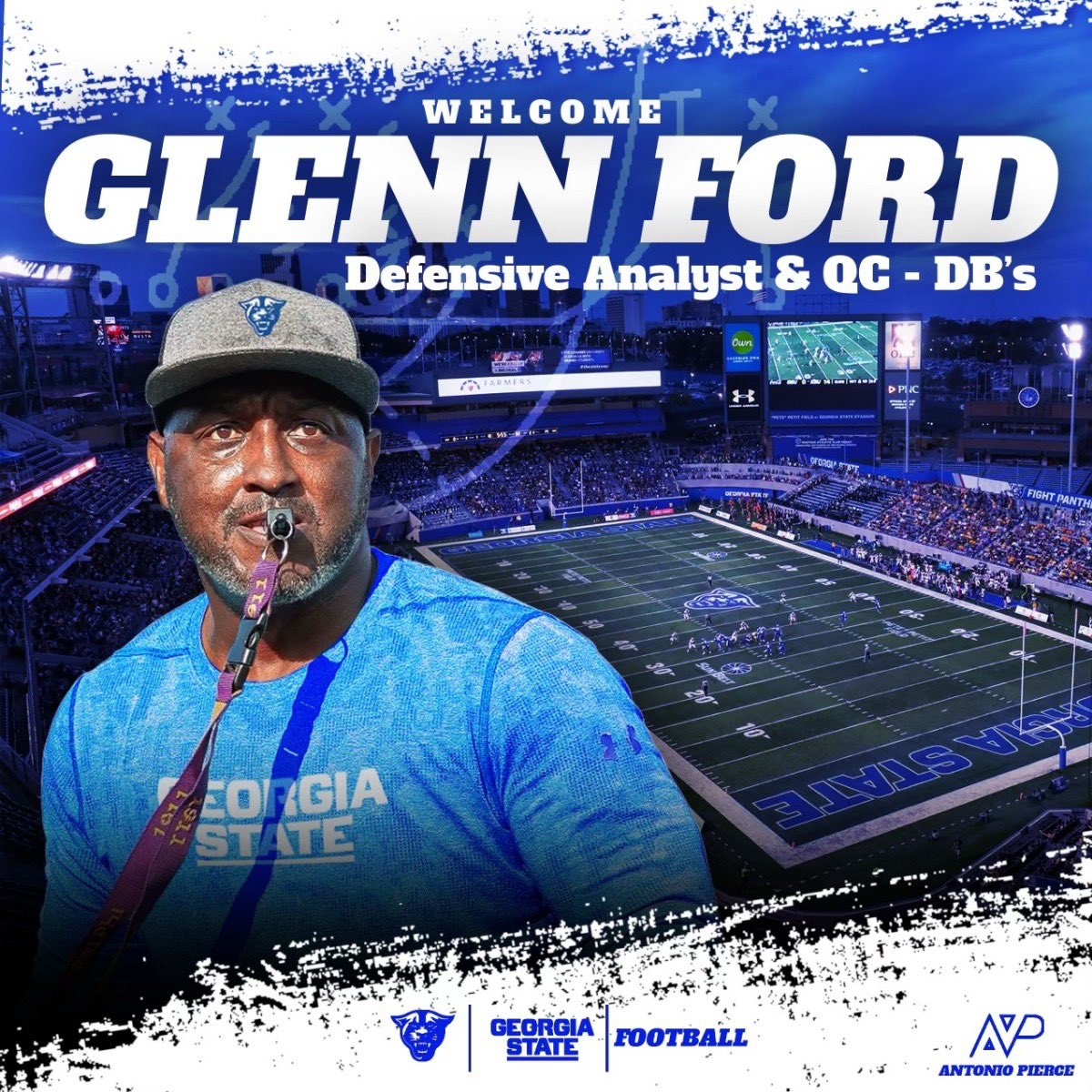 Congrats @GlennTFordJr1! Well deserved! @GeorgiaStateFB @DellMcGee