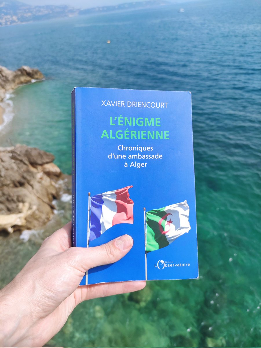📚 'L'énigme algérienne' de @XMDriencourt

🌕🌕🌕🌕🌗 Dans ce passionnant ouvrage, Xavier Driencourt livre un tableau sans concession de la relation complexe entre la France et l'Algérie, un pays aussi fascinant que mystérieux.
⤵️⤵️⤵️