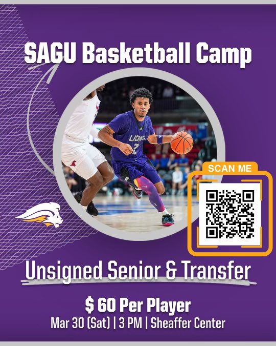 1 week away! This coming Saturday come out and showcase your skills for an opportunity to play college basketball! Multiple coaches! Sign up at the link below time and spots are running out
