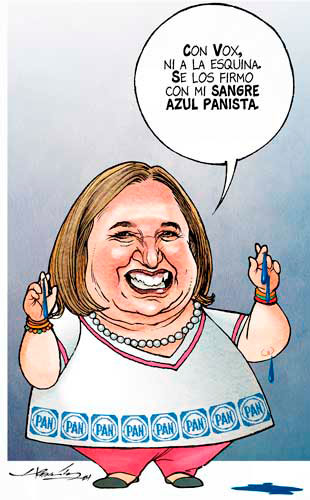 FAFierroP's tweet photo. PALABRA DE XÓCHITL-Hernández-@LaJornada
@monerohernandez
#Vox #LadyVox #XochitlNoLevanta #XochitlGalvez #Intervencionismo #PanVox #PANazis
https://t.co/3DnF1jWVR9 https://t.co/9ShMmZiQKw
