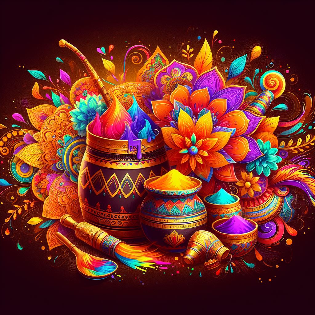 DV_Devarakonda's tweet photo. Wishing a vibrant and joyous Holi to everyone celebrating! #Holi #FestivalOfColors #IncredibleIndia https://t.co/711ZCTn3pY