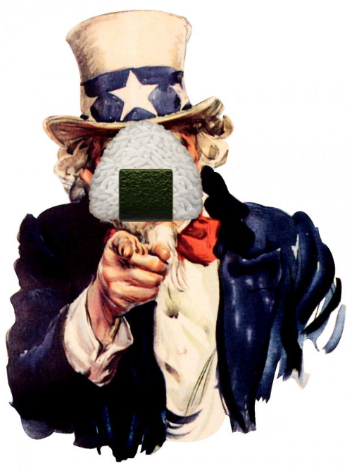 Uncle oni wants you(to eat something nutritious today)