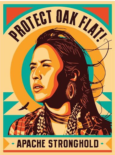 CJAOurPower's tweet photo. Sacred Native lands at Oak Flat in AZ are under attack.
@NativeOrganizer sent 1000s of messages to the @JoeBiden administration urging them to protect the site. But a US court ruled this month that the government can transfer this ancestral land to a mining corporation. 😡 1/2 https://t.co/mFpH55QBEQ