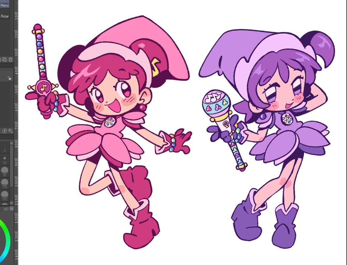 gotta get back to work so thats it for now
will try to draw the other ones tomorrow >:]
#OjamajoDoremi