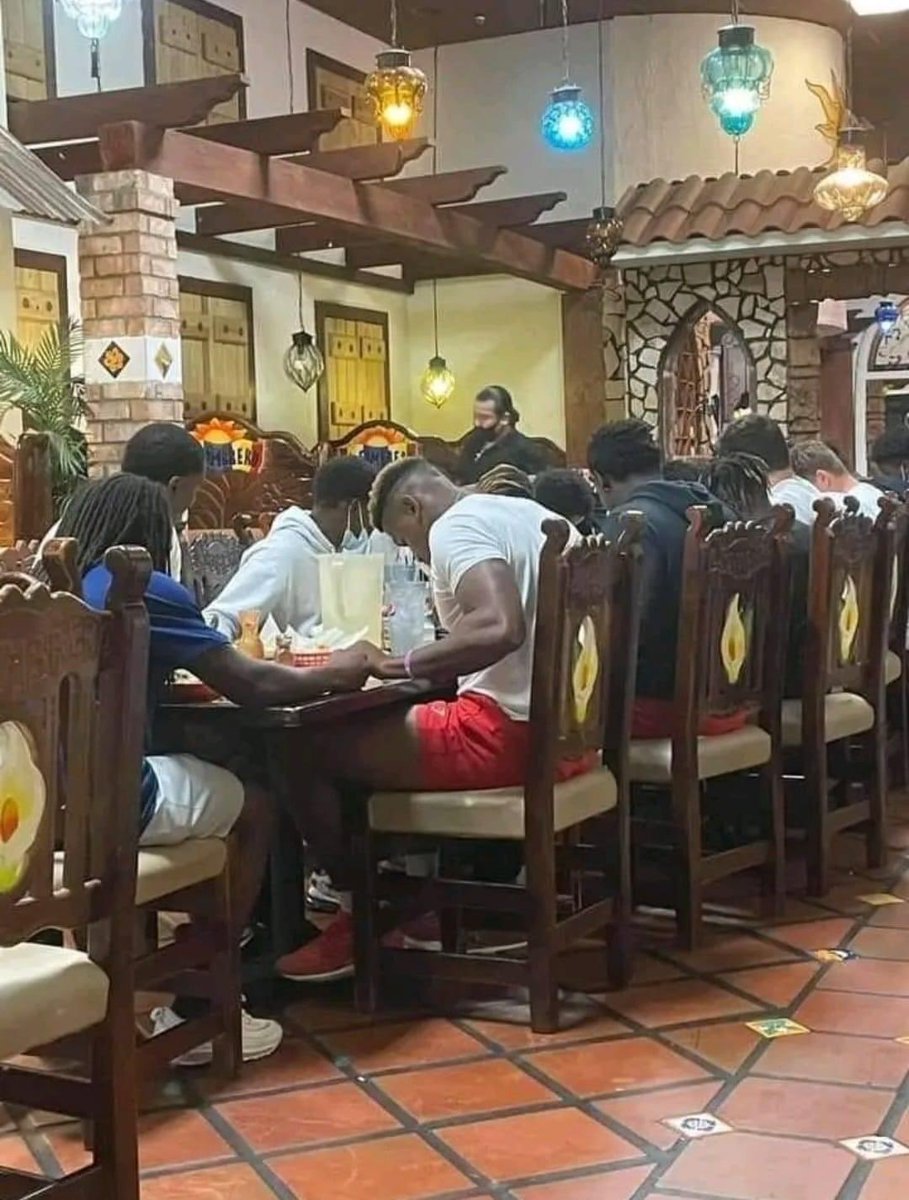VERY ENCOURAGING!! 🙏❤️

Great Story. this is definitely worth the short read. We need hope! 👇
“The girls &amp; I stopped at El Sombero for dinner on our way home this evening. As we were coming in the restaurant there was a huge group of young men in front of us who had on Brandon