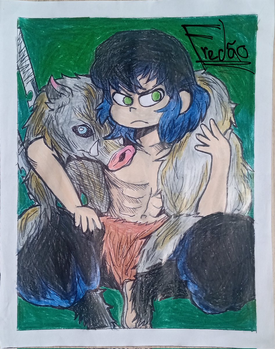 Fred_FazArts's tweet photo. capa do volume 7 de demon slayer no meu estilo
#kimetsunoyaiba #DemonSlayer #inosuke #hashibira #hashira #beast #manga #art #drawingart #comic https://t.co/paaMdVbU06