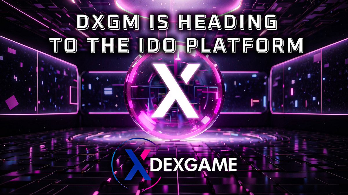 Dexgame Heading to IDO Platform: Get Ready for the Ultimate Gaming Revolution! Join us as we pave the way for innovative gaming projects to launch on our IDO platform. Stay tuned for more updates and be part of the journey! 🚀🎮 #Dexgame #IDOPlatform #GamingRevolution