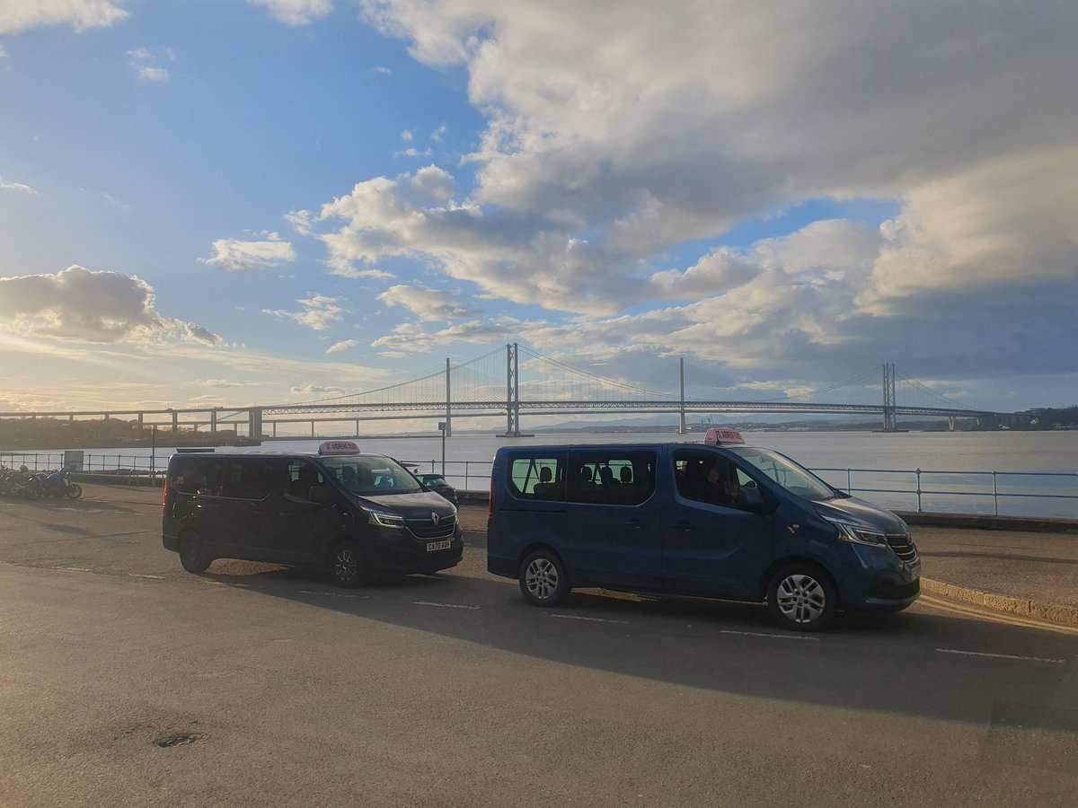 st_taxis's tweet photo. Going beyond the cobbled streets of St. Andrews to the historic South Queensferry. Our guests witnessed the awe-inspiring Forth Bridge, a testament to Scotland's engineering prowess and a UNESCO World Heritage Site. #StAndrewsTaxis #HistoricScotland #ForthBridge" https://t.co/jFp9UTp20t