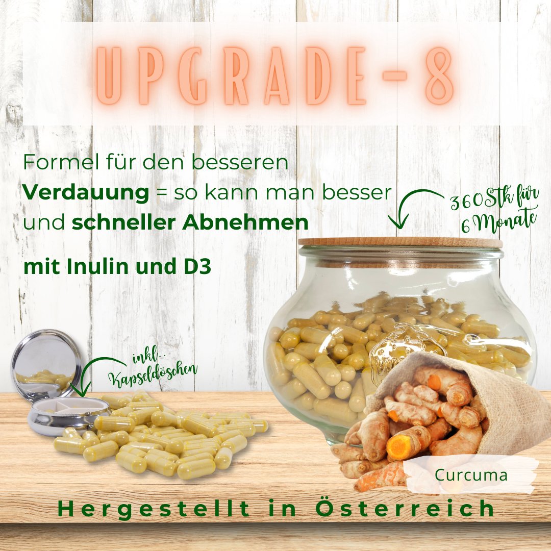 🌿 Entdecke die Kraft des Curcuma! 🌟
➡️ Jetzt entdecken und von den Vorteilen profitieren! upgrade-8.at/landing
#CurcumaPower #Upgrade8 #Entzündungshemmung #NatürlicheEnergie #magenschmerzen #reizdarm #blähbauch #fettleber
Gesunde Grüße, Upgrade-8 Team 🌿