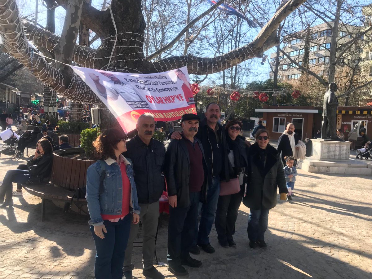 kurtuluspartisi's tweet photo. 📍 Ankara/Çankaya-Kuğulu Park
Çankaya Belediye Başkan Adayımız Av. Ayça Okur'un da katılımıyla Çankaya Halkıyla bir aradayız.
31 Mart'ta #OylarHKPye https://t.co/jSt4gCqI66