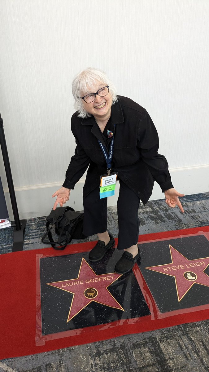 I had a great time at #AABA2024 meeting old and new friends/colleagues. The highlight was taking this picture of Laurey Godfrey celebrating her Charles R. Darwin Lifetime Achievement Award. Congrats Laurey, well deserved!!!