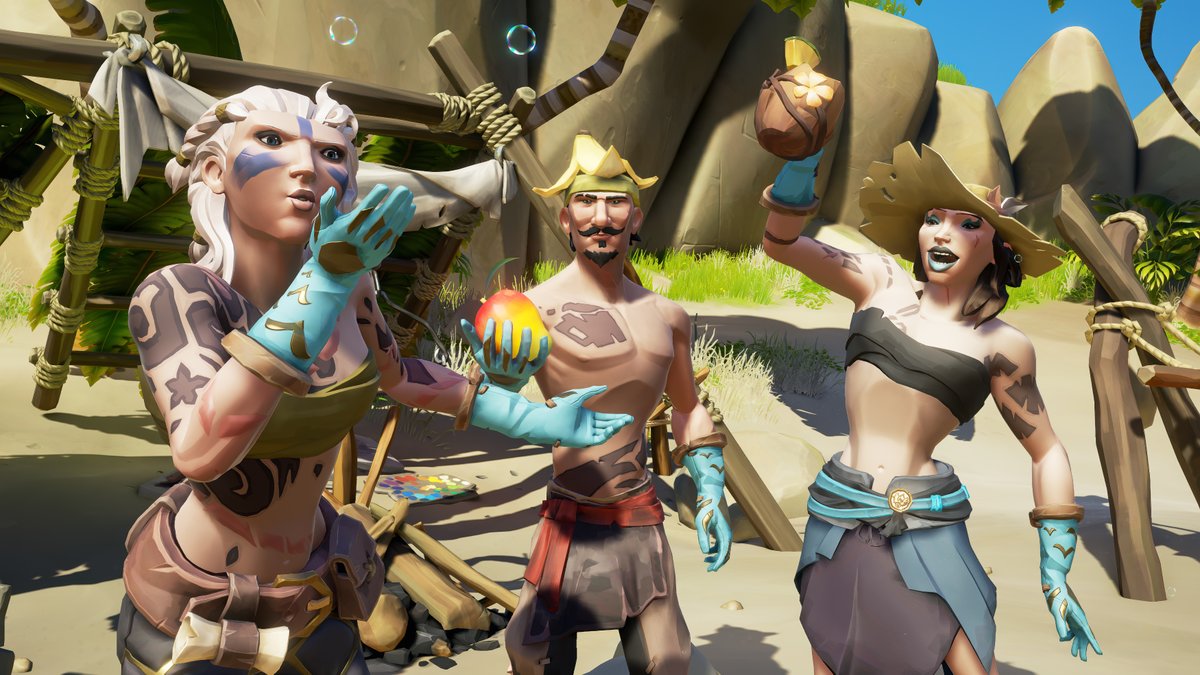 Ankerwisp_Sea's tweet image. I cant wait to see all the stylish pirates! Good luck everyone💙 #StyleOfThieves #BeMorePirate