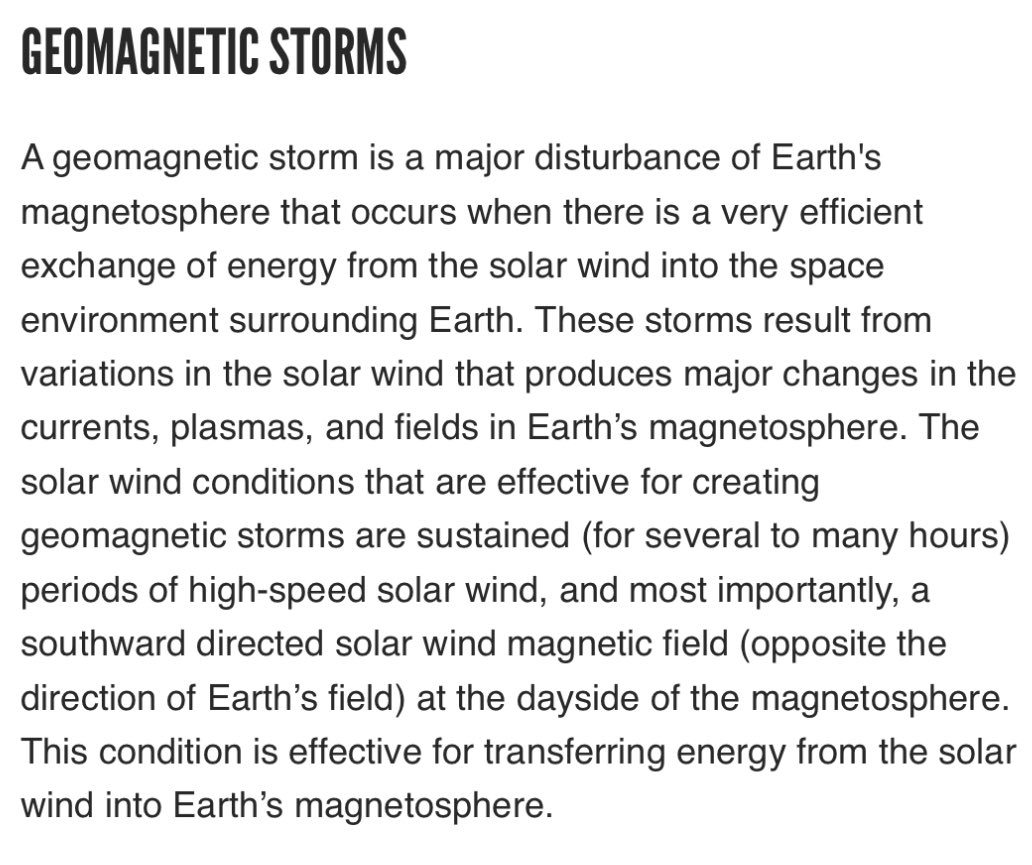 BREAKING NOW: ⚠️ Massive geomagnetic storm hits earth.. DEVELOPING.. LEVEL 4 -severe