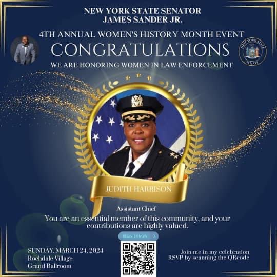 Congratulations go to Soror Judith Harrison on her honor and accomplishments!