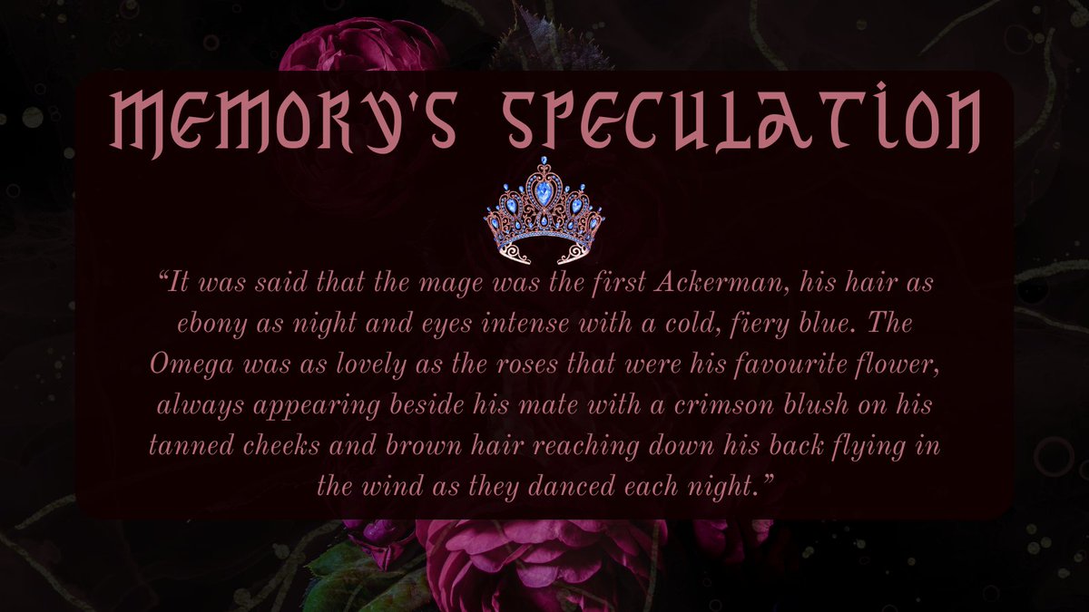 Memory's Speculation
For the <a href="/RivaereZine/">Sovereign Bells: A Rivaere Zine-Preorders Closed</a> 
Leftovers are currently open for a limited time~

CW: SFW, Royalty, Soulmates, Reincarnation

archiveofourown.org/works/54698713