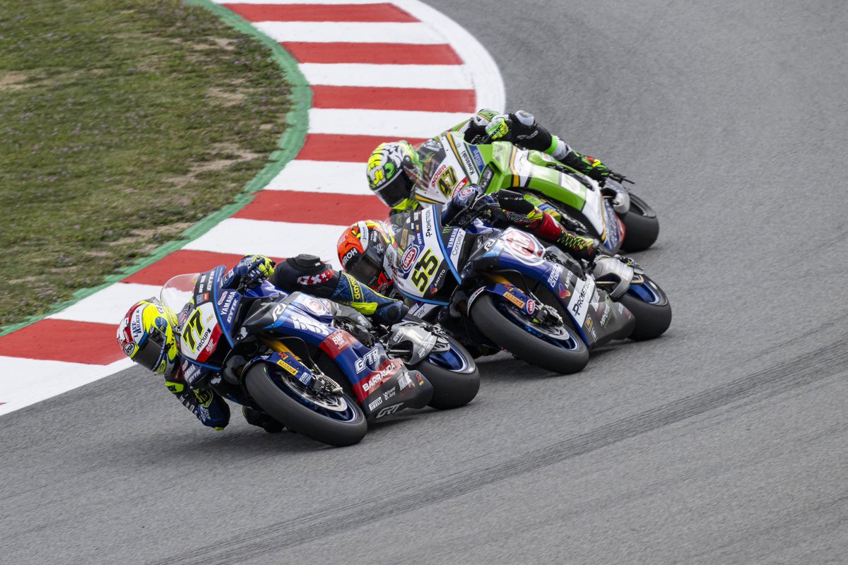 ✍️ Solid points for Gardner and Aegerter on Sunday in Barcelona Read the story 👉 yamaha-racing.com/news/superbike… #YamahaRacing #RevsYourHeart #WeR1 #CatalanWorldSBK