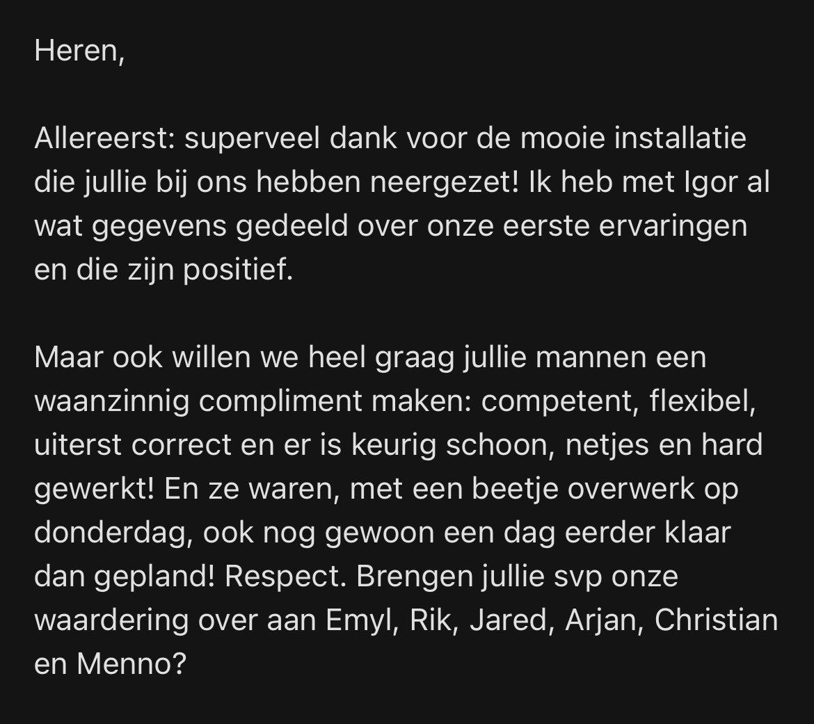 Het was weer fantastisch 🤩 Samen met @FransReichardt op het podium en de hele dag adviseren…! #BeursEigenHuis En dan ook nog een dik compliment voor onze mannen in de mailbox 👌🏻 #Schimmeltechniek #Kwaliteitiseenkeuze