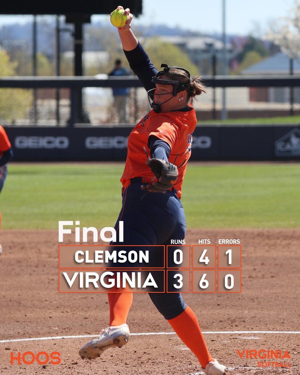 SERIES CLINCHED! The Hoos shut out No. 11 Clemson to take the series! #GoHoos | #OnTheRise | #HoosNext