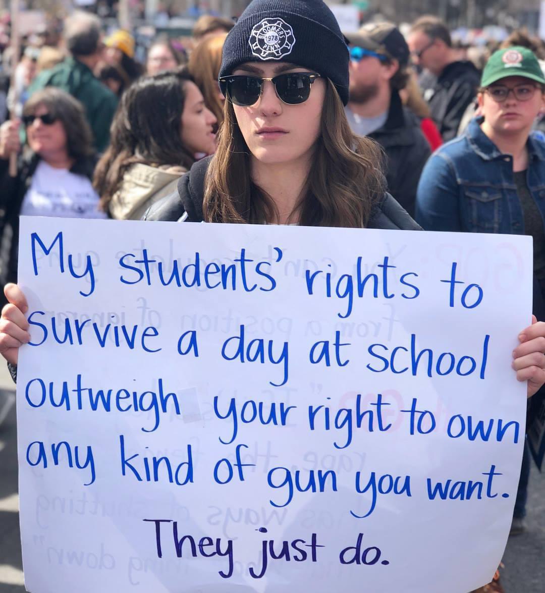 The Parkland school shooting happened two months after I’d locked myself in my own classroom during an active shooter threat. It’s the reason I left teaching for politics, and it’s the reason I’m still here. Six years since the March for Our Lives, and we will keep fighting.