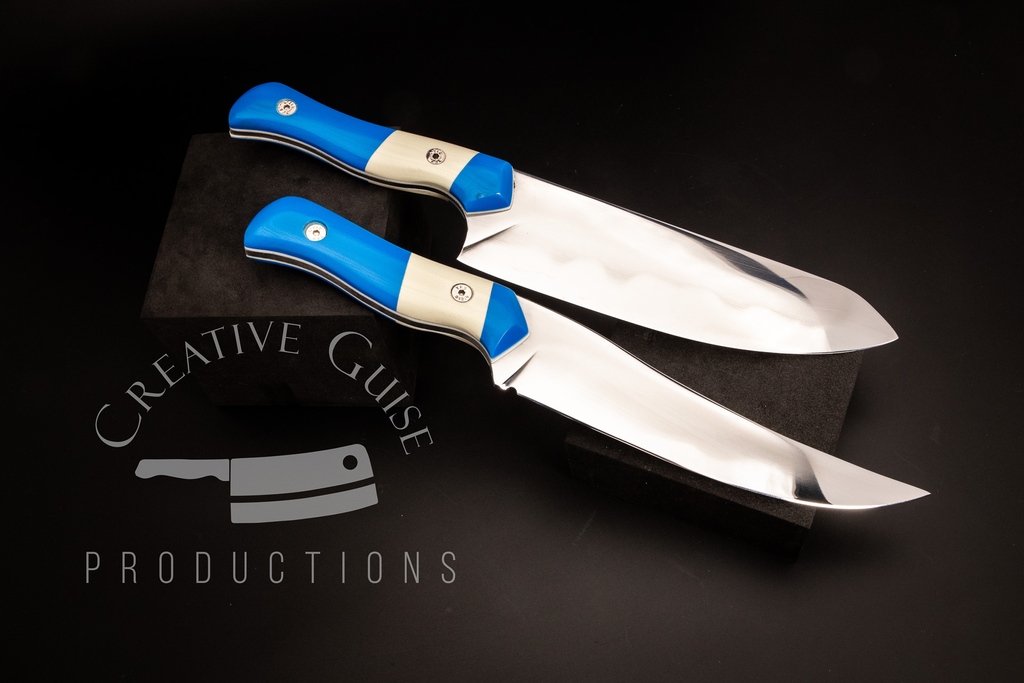 Upgrade your kitchen game! 

creativeguiseproductions.com/shop/p/eigh-in…

#KitchenKnife #ChefKnife #Chef #knifelife #knives #edc #knifemakers #knifecommunity #custom #knifeporn #knifemaking  #handmadeknife #knifescales #blade #knifepics #knifemaker #handforged #handmade