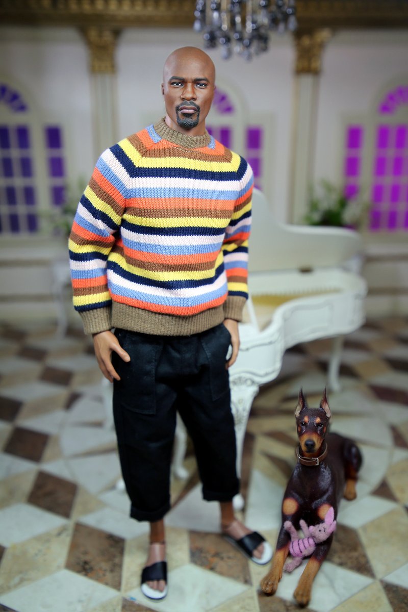 #OOAK #repainted &amp; #restyled #AmyGrant #FarrahFawcett #BrookeShields &amp; #MikeColter on flickr.com/photos/farrahf/ and you can see more work at ncruz.com. Bringing UnMasked Faces to Life! #art #painting #celebrityrepaints  #onesixthscale and on 1sixth.co