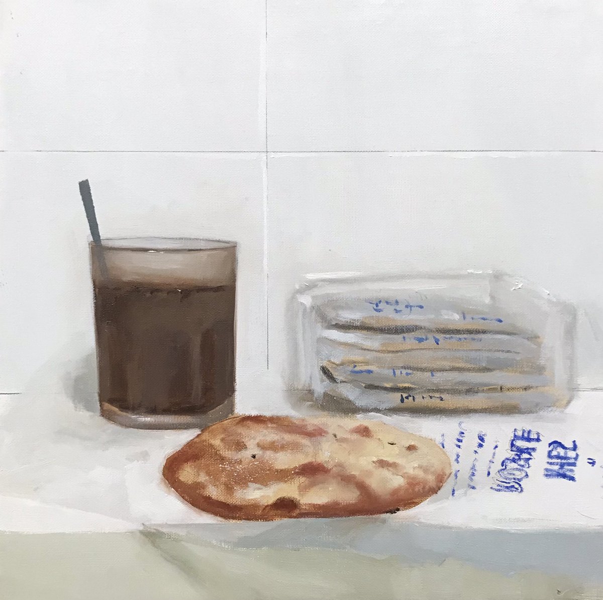 pepebaenanieto's tweet photo. Cola cao  con Ines rosales , óleo sobre lino https://t.co/JimsSRVoMV