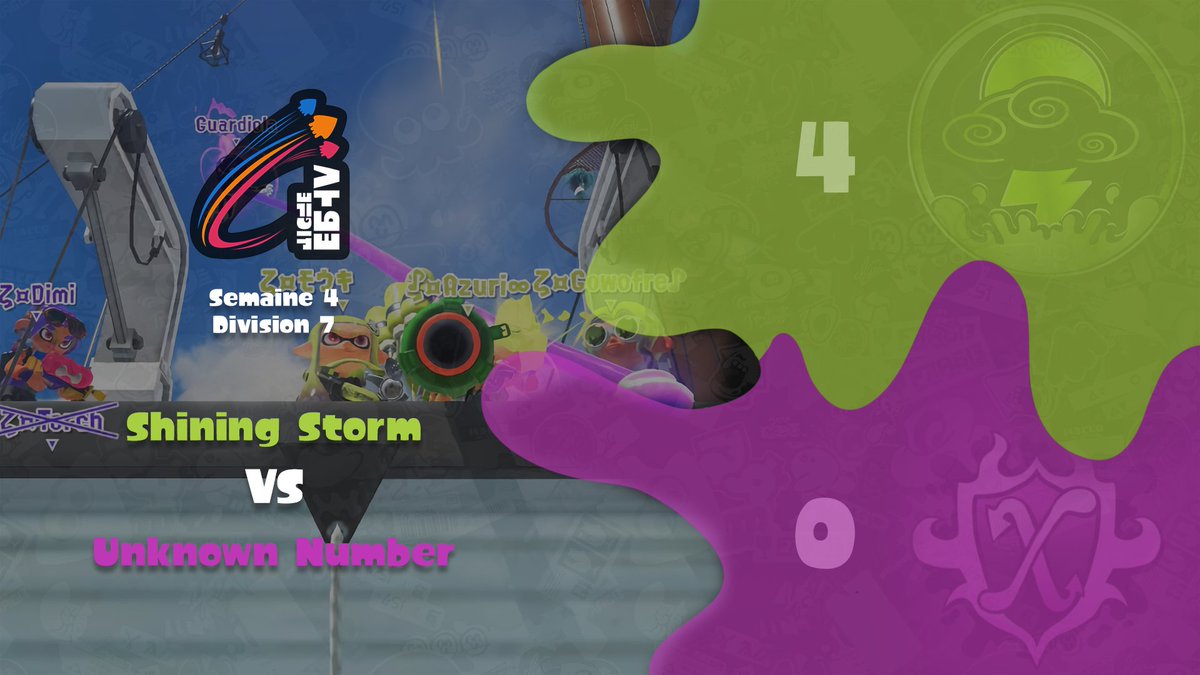 VICTOIRE ! 🌩️

On s'impose d'une manière autoritaire contre <a href="/UnknownNumberSp/">Unknown Number</a> sur le score de 4 à 0 et on se relance dans cette Division 7 de la #LigueEBTV !

GGs !