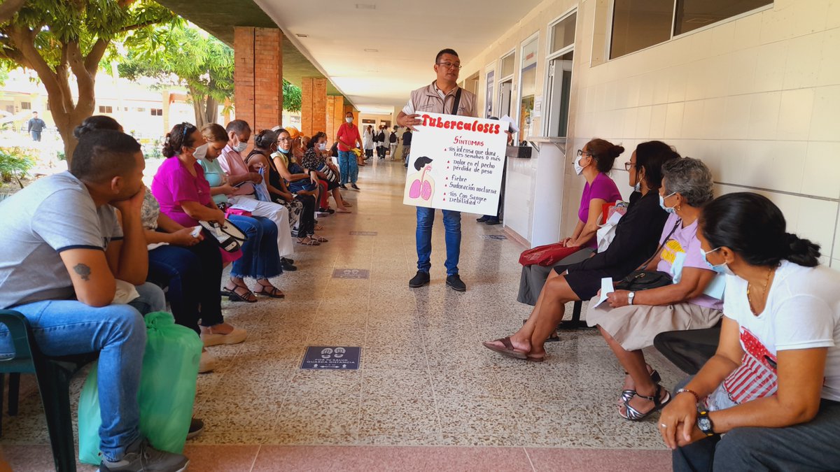 OIMColombia's tweet photo. ¡Sí! ¡Podemos poner #FinAlaTB!
En el Marco del #DíaMundialdelaTuberculosis2024 en #Valledupar realizamos acciones de Información, Educación y Comunicación #IEC sobre aspectos clave para sensibilizar en la prevención, detección y tratamiento de la #TB, dirigida a nacionales 🇻🇪y🇨🇴 https://t.co/bNbOIzIKfD