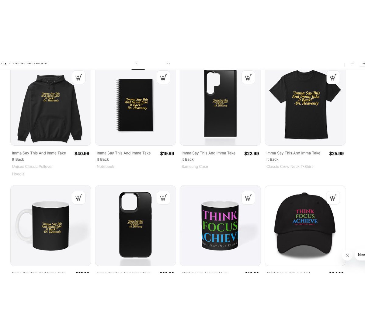 Dr_Heavenly's tweet photo. Merch available now on YouTube and https://t.co/ZsJHnFyH3U #Married2med https://t.co/TaU7RlOTTw