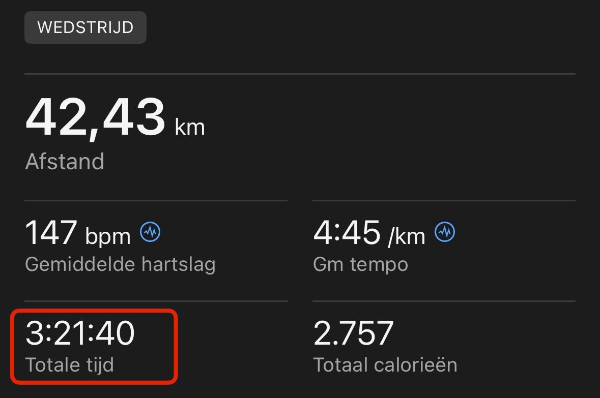 Again my hat off to @strydrunning for getting me in shape and helping me believe. I started conservatively during the marathon but increased my pace as kilometers passed by. Finishing time almost matching the estimation 😮